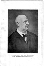 Klicken zum Vergrssern! - Anton Bruckner um 1880 (Hanfstaengl) aus: Rudolf Louis: Anton Bruckner, Mnchen 1918 