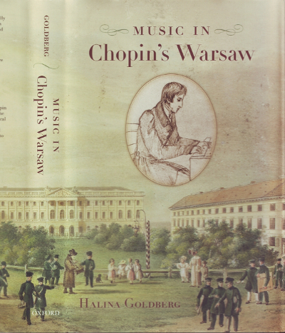Halina Goldberg, Chopin's Warsaw, cover scan