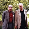 Peter Kivy und Jan Reichow 1998 - kleinere Voransicht, klicken zur Vergrößerung! - Analogphoto © E.Reichow 1998