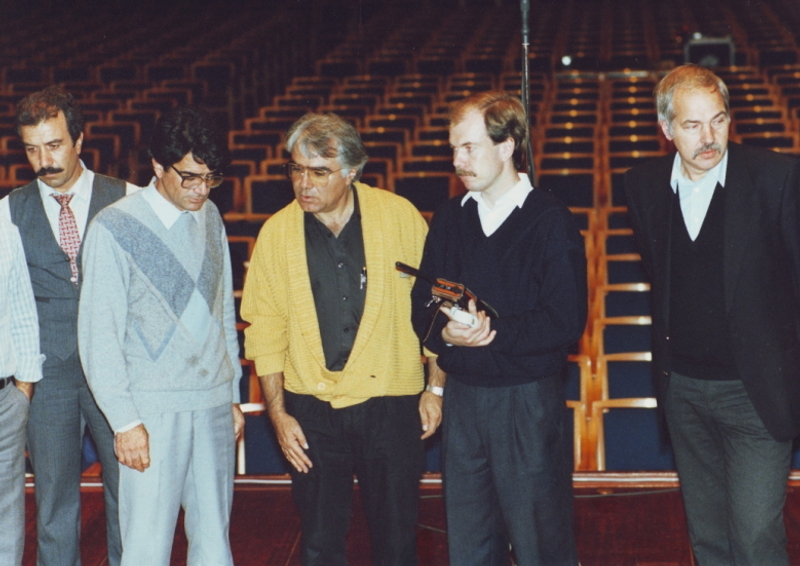 Mohammed Shadjarian u.a. in Deutschland, Oktober 1987 - Foto © WDR 1987